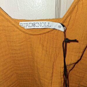Bird & Knoll Women's Orange Jumpsuit